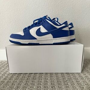 Nike Dunk Low By You Custom Blue White Mens 8